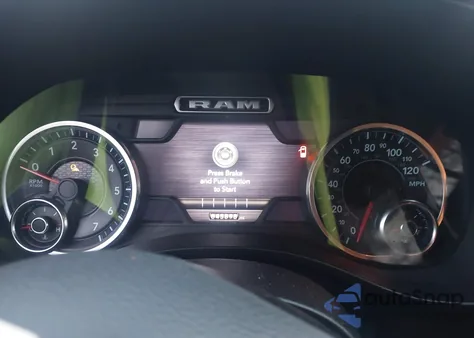 2020 Ram 1500 Big Horn 4X4 5'7 Box from USA, damaged, VIN 1C6SRFFT6LN217599